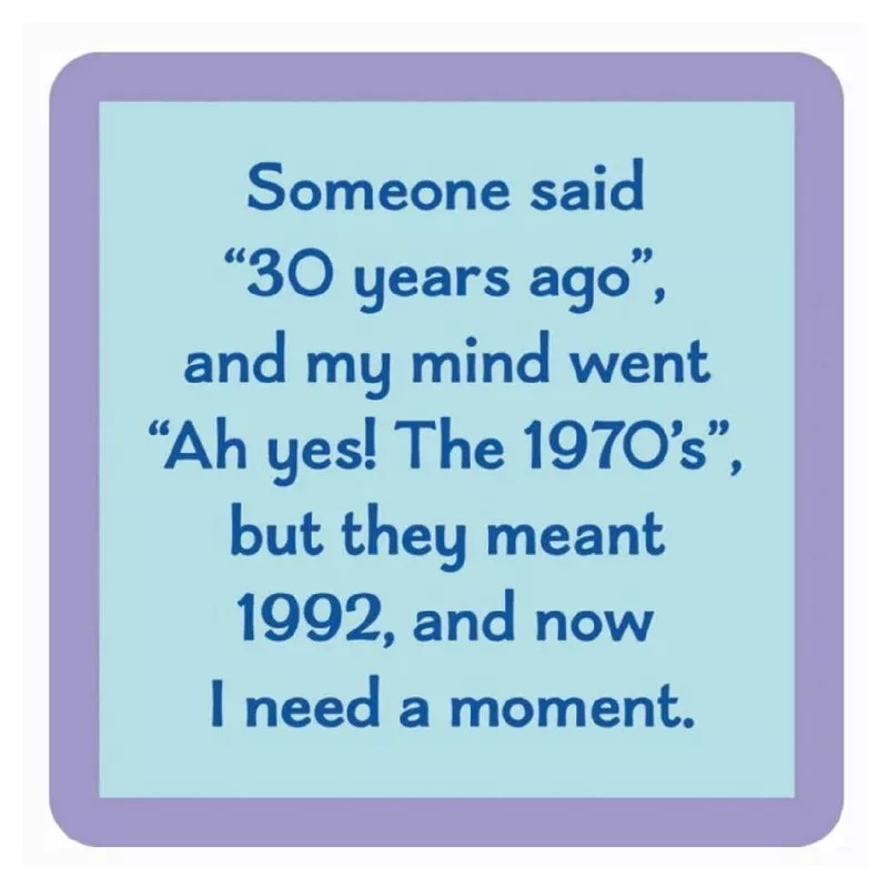 "30 Years Ago" Coaster VN20298262