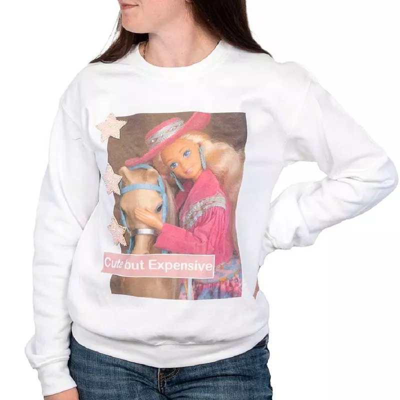 "Cute But Expensive" Sweatshirt - FINAL SALE VN20295381