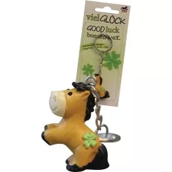 ‘Good Luck’ Polyresin Key Ring