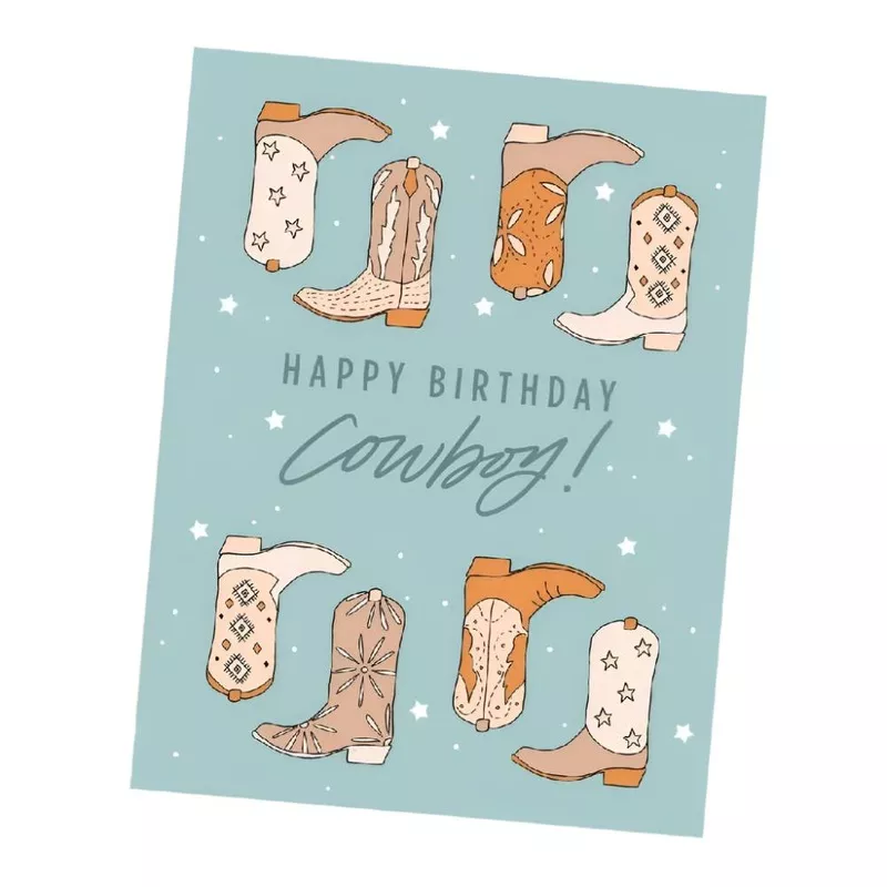 "Happy Birthday Cowboy" Card VN20299021