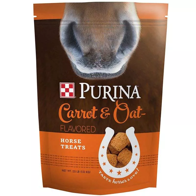 Purina Animal Nutrition Horse Carrot and Oat Treats 2.5lbs
